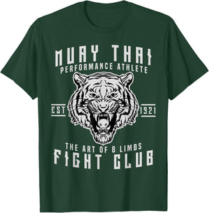 Muay Thai Thai Boxing Kickboxing Gift T-Shirt - T-Shirt | Forest