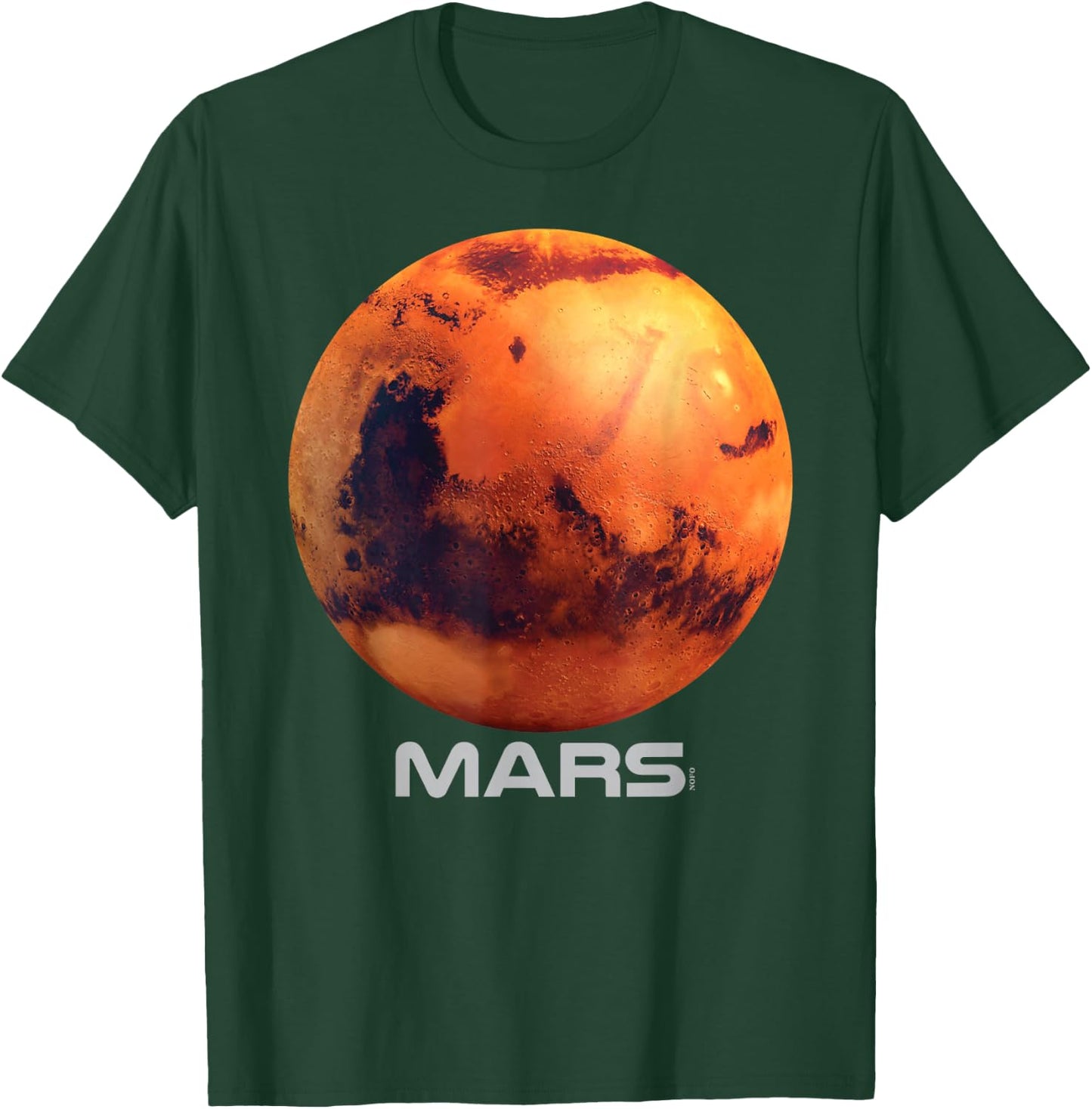 Mars Shirt, Solar System Planet T-Shirt - T-Shirt | Forest