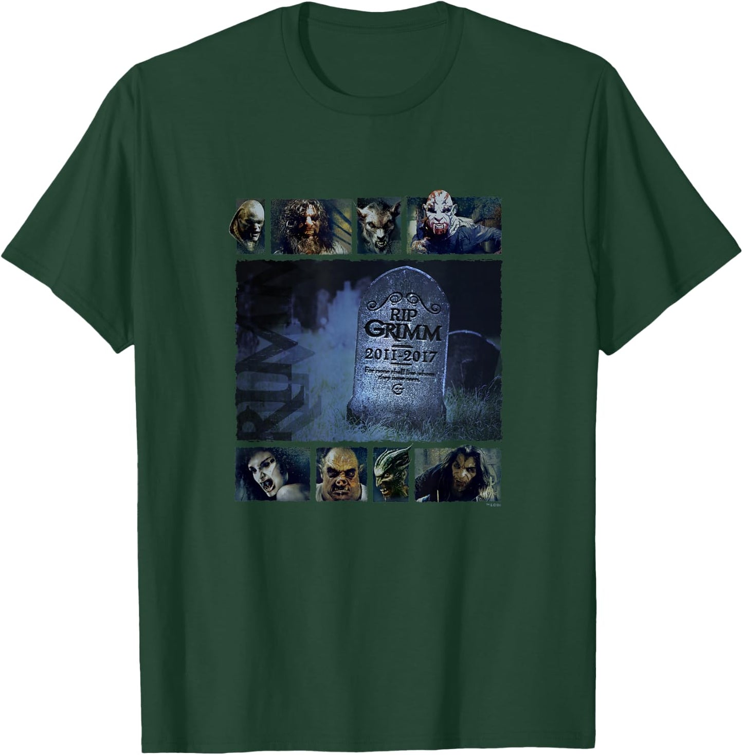 Grimm Rest In Peace Comfortable - Official T-Shirt - T-Shirt | Forest