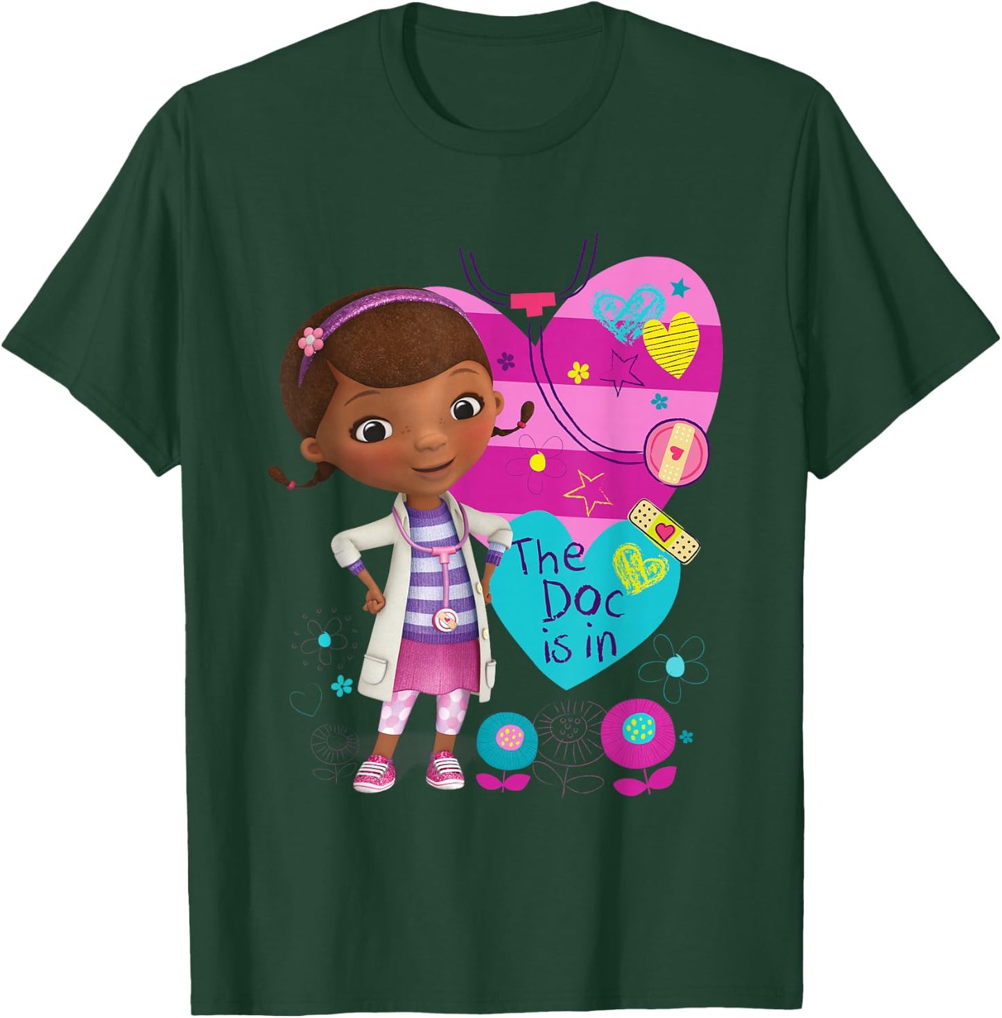Disney - Doc McStuffins the doc is in T-Shirt - T-Shirt | Forest
