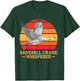 Sandhill Crane – Majestic Bird Lover Design T-Shirt - T-Shirt | Forest