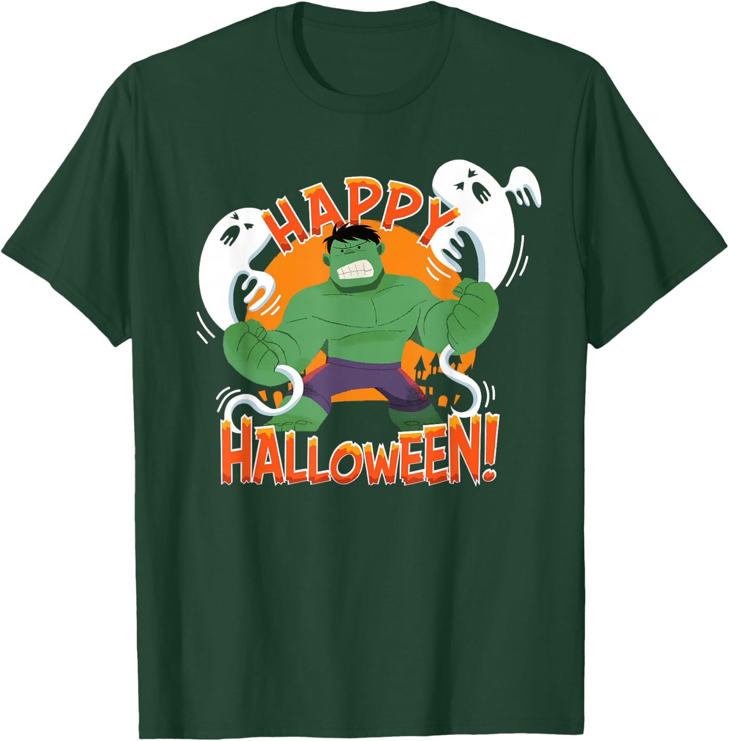 Marvel Hulk Happy Halloween T-Shirt - T-Shirt | Forest