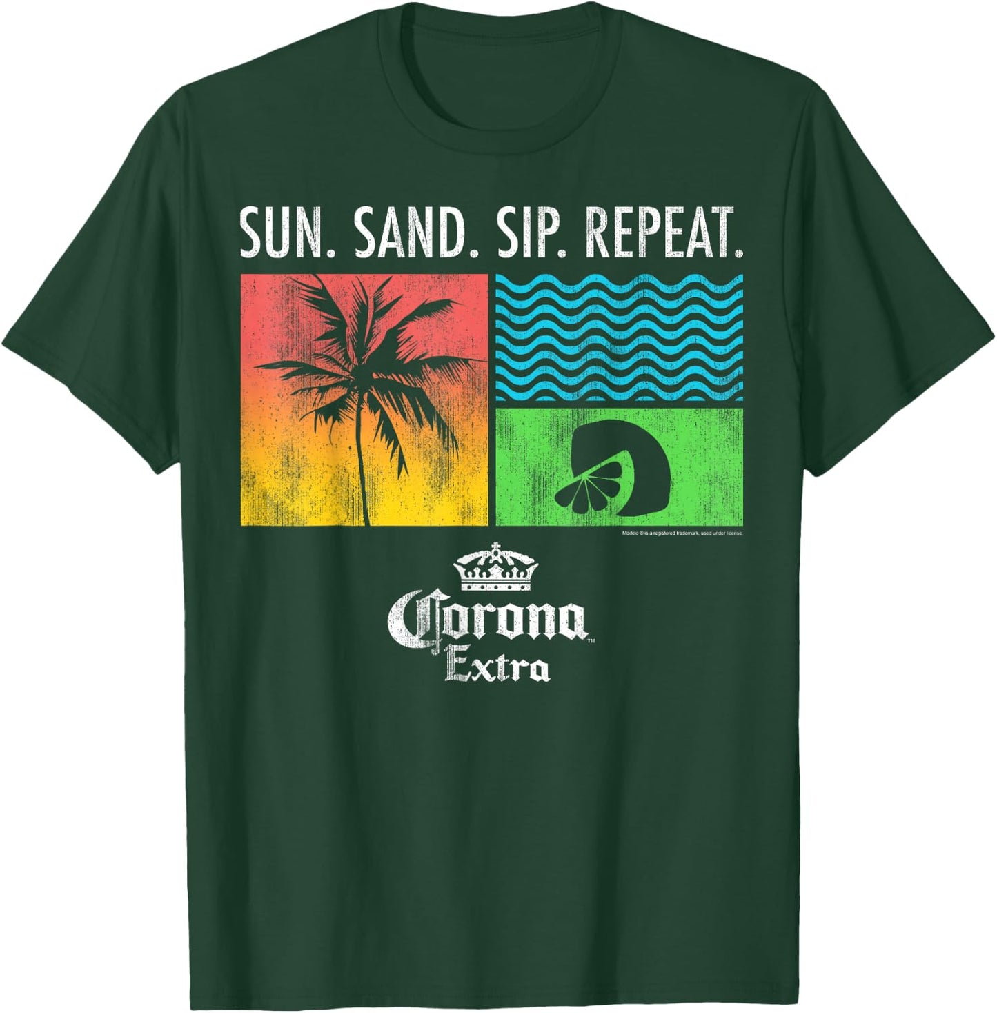 Officially Licensed Corona Merchandise Custom T-Shirt - T-Shirt | Forest