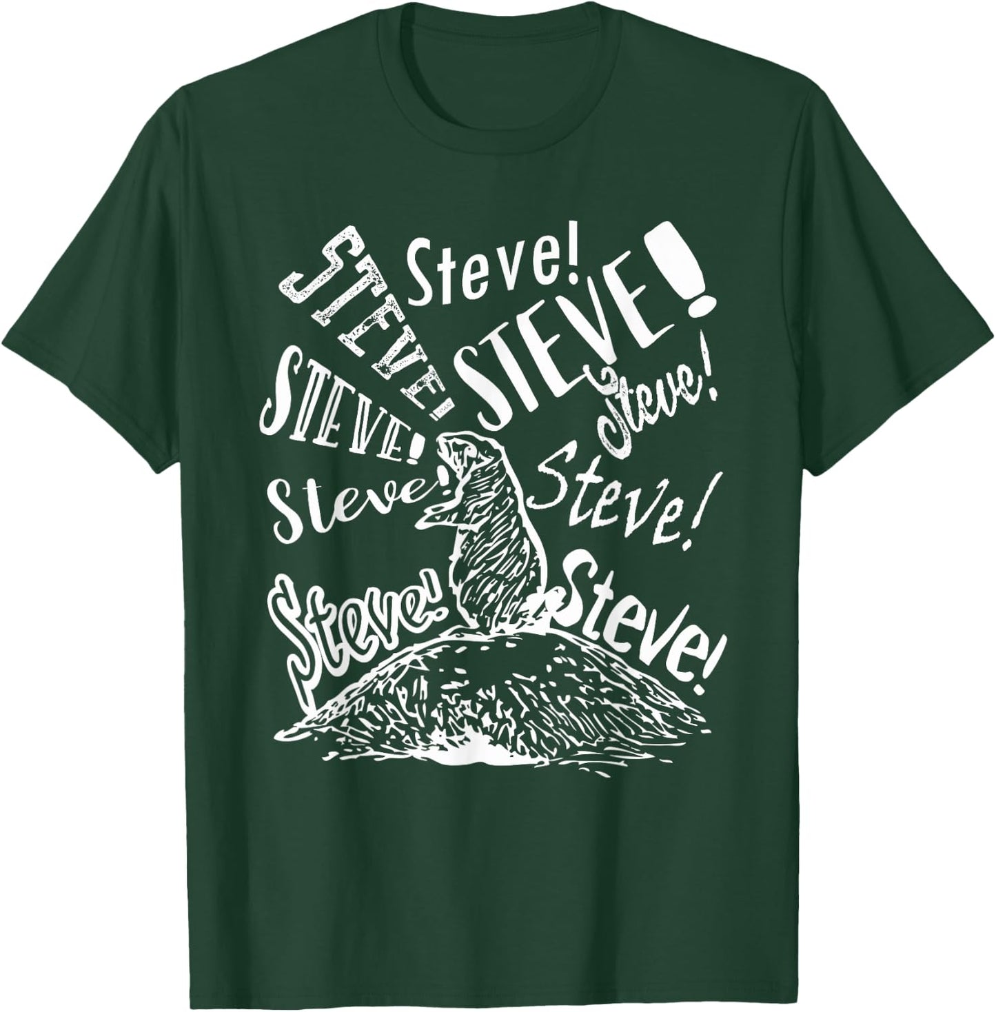 Viral Prairie Dog Calling Steve Allen Funny Men Women Girls Kids T-Shirt - T-Shirt | Forest