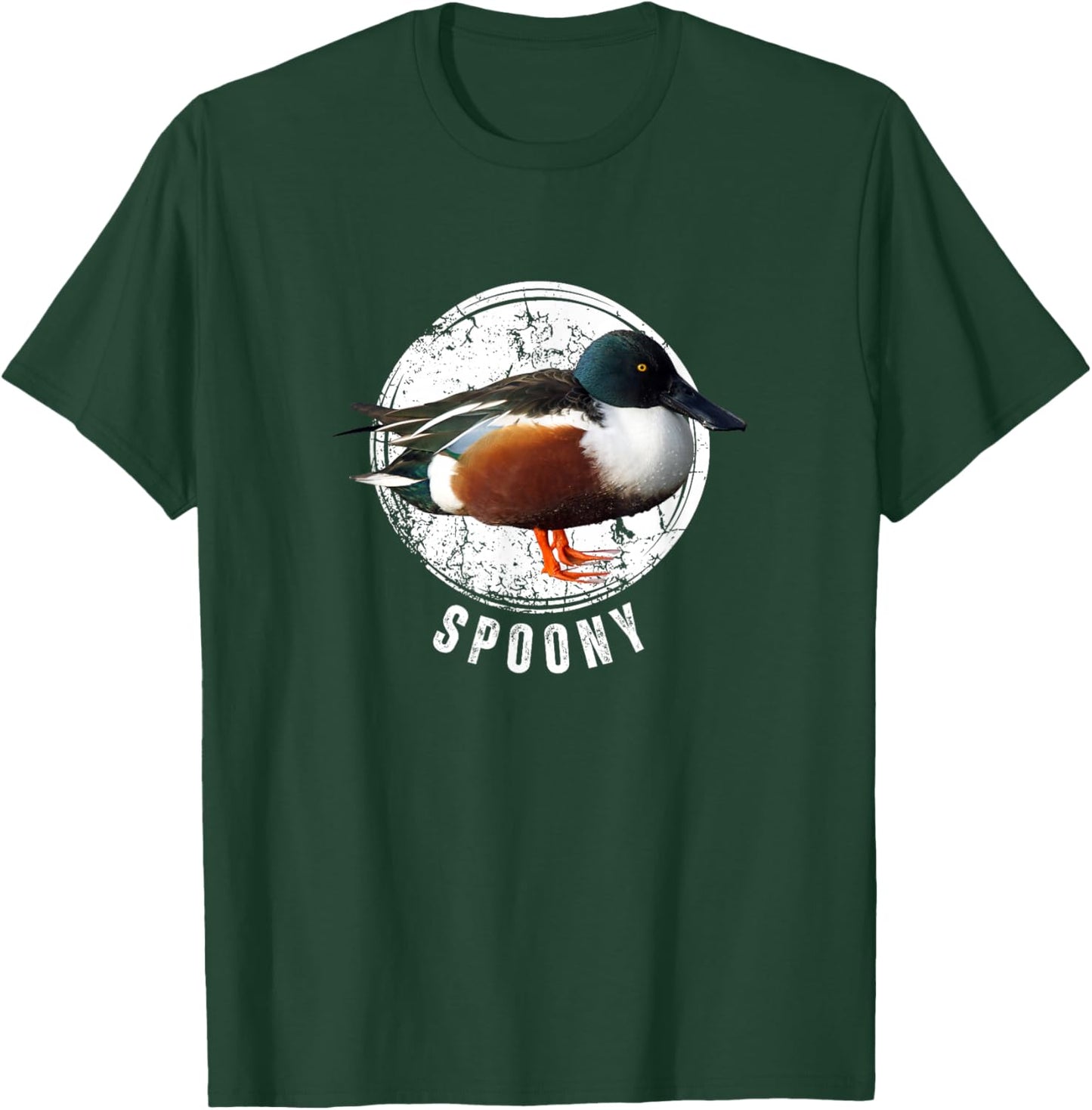 Duck Hunting Shirt Shoveler Spoonbill Spoony Mallard T-Shirt - T-Shirt | Forest