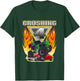 Monster Truck Crushing being 4 four Years Old 4th Birthday T-Shirt - T-Shirt | Forest