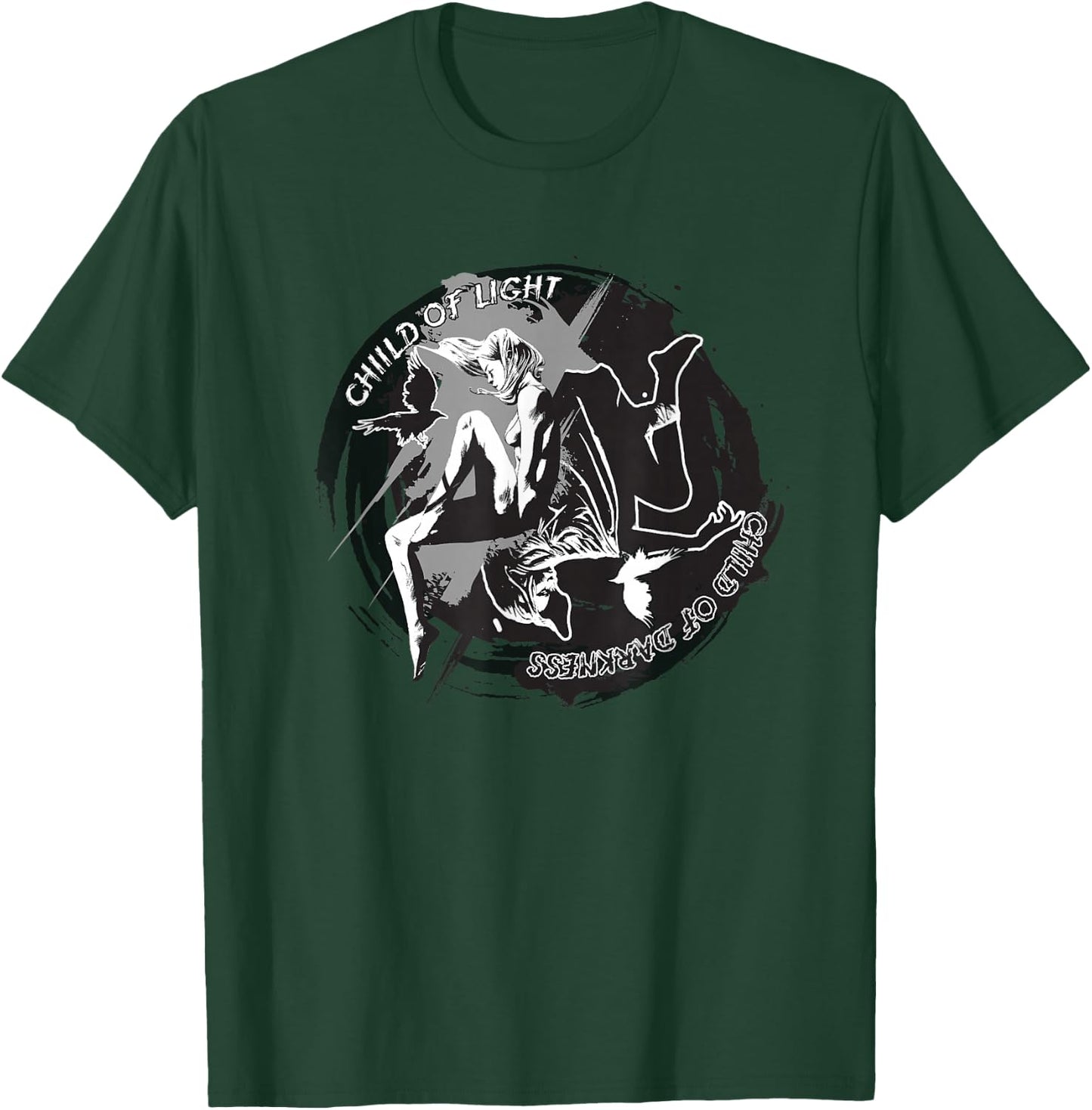 Marvel Cloak and Dagger Split Circle T-Shirt - T-Shirt | Forest