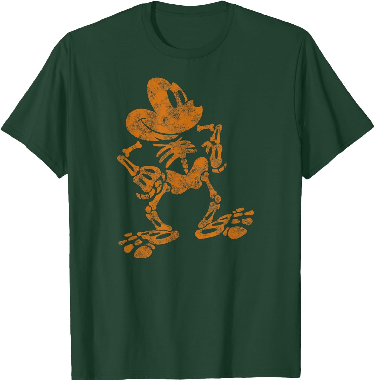 Disney Mickey Mouse Halloween Skeleton T-Shirt - T-Shirt | Forest