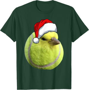 Tennis Bird Ball Meme Christmas Pajamas Funny Memes Xmas Kid T-Shirt - T-Shirt | Forest