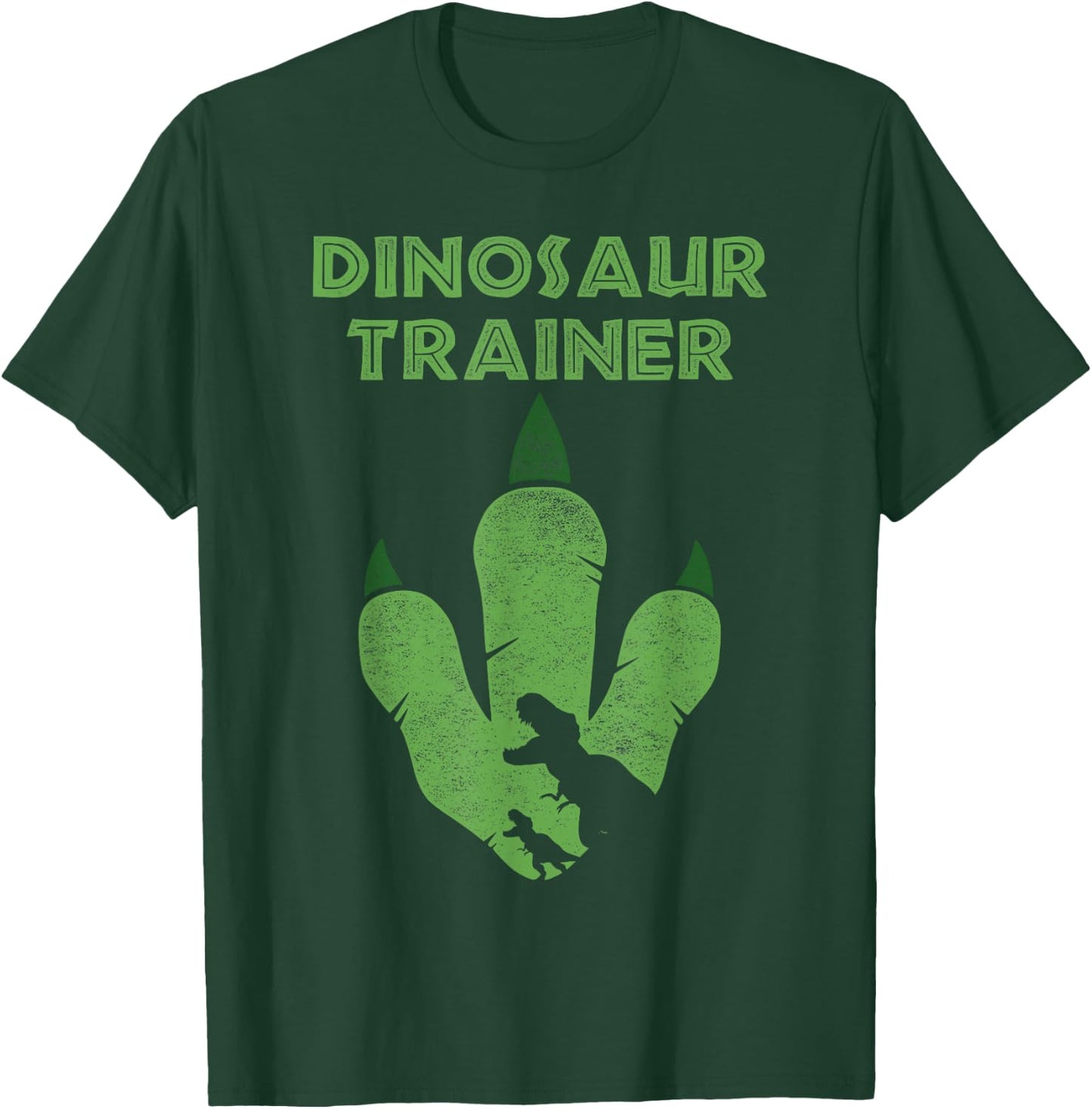 Dinosaur Trainer Funny Dinosaur T-Shirt - T-Shirt | Forest