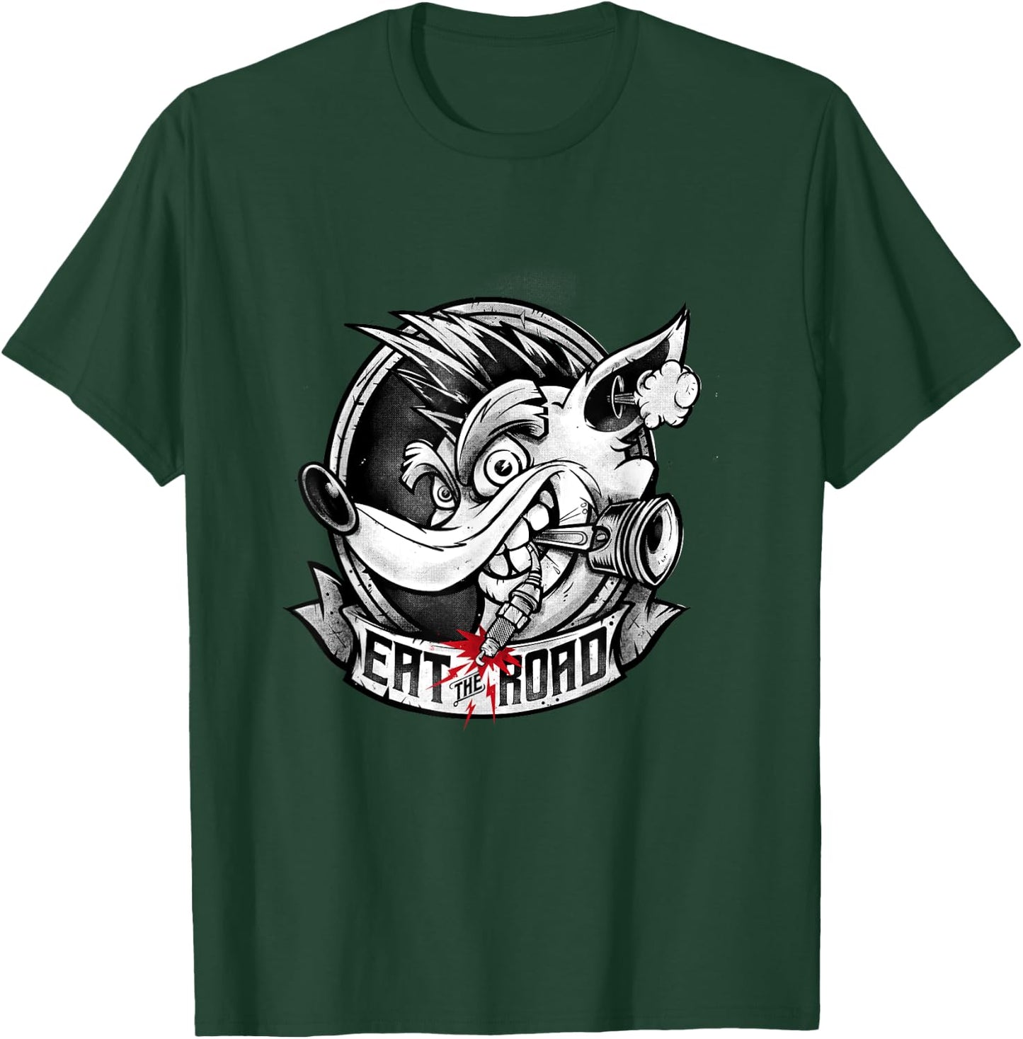 Crash Team Racing Eat the Road T-Shirt - T-Shirt | Forest