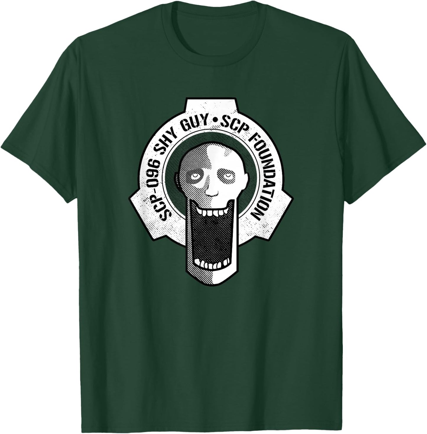 SCP-096 Shy Guy SCP Foundation T-Shirt - T-Shirt | Forest