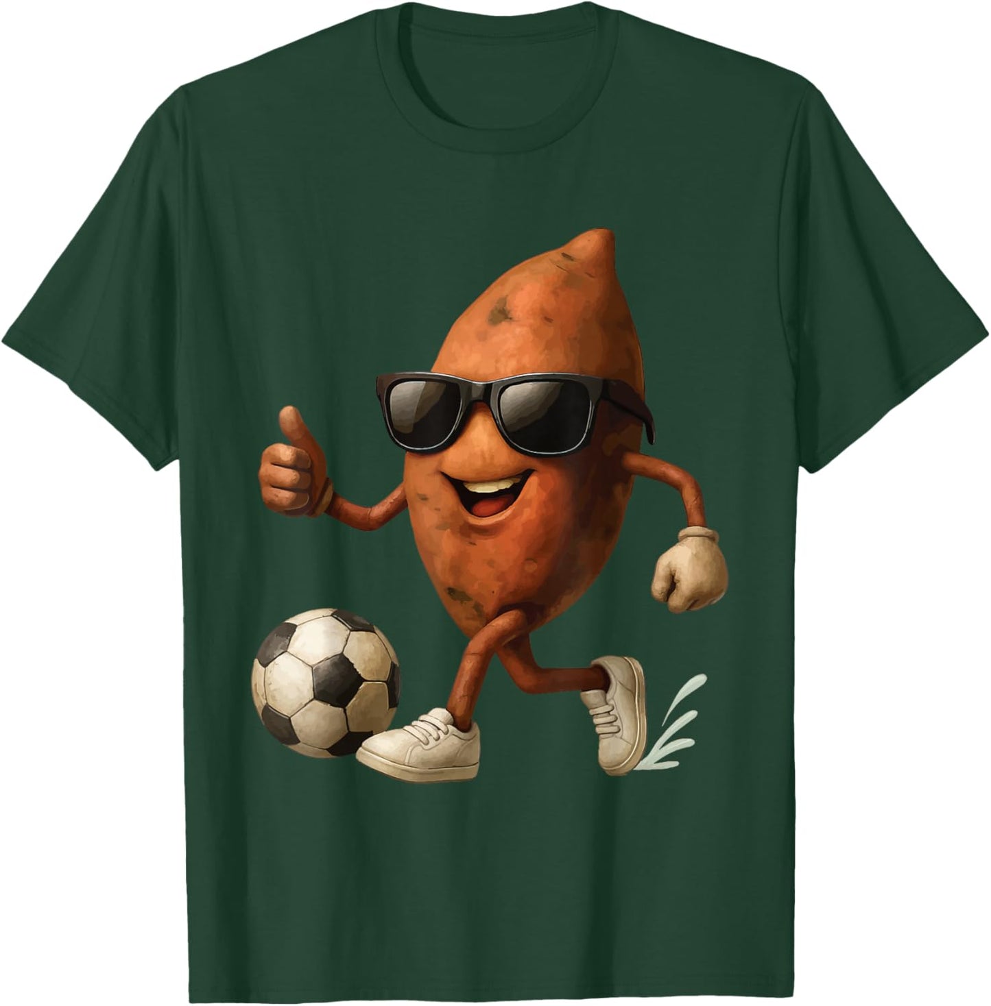 Sweet Potato Soccer T-Shirt - T-Shirt | Forest