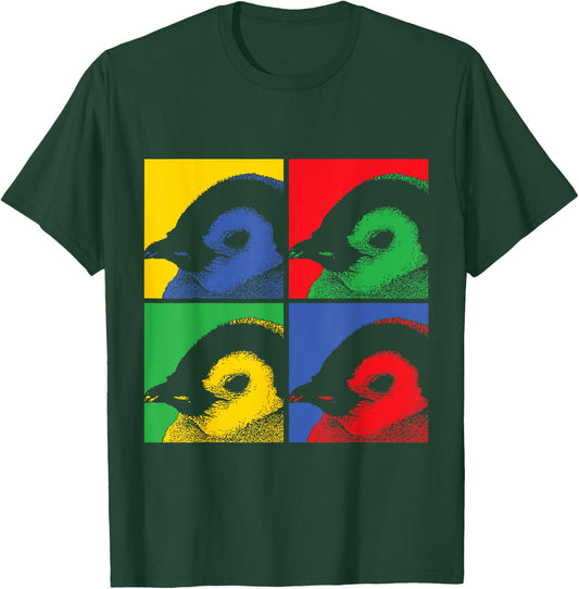 Pop Art Penguin T-Shirt - T-Shirt | Forest