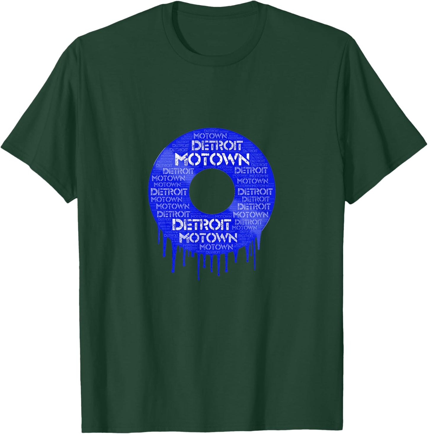 Detroit Motown record T shirt Motown record t shirt T-Shirt - T-Shirt | Forest
