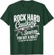 Rock Hard Caulking Services Funny Embarrassing Adult Humor T-Shirt - T-Shirt | Forest