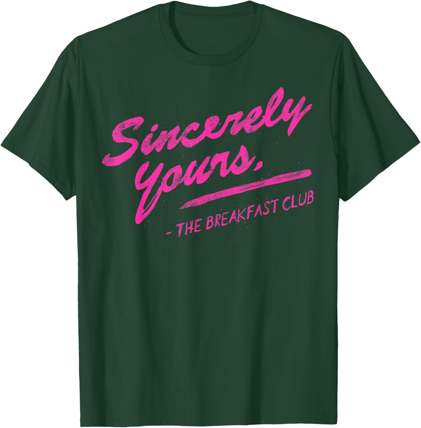 Breakfast Club Sincerely Yours Painted T-Shirt - T-Shirt | Forest