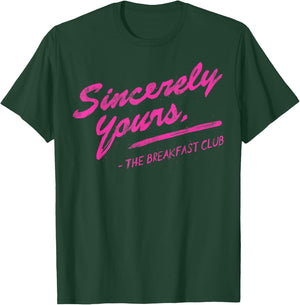 Breakfast Club Sincerely Yours Painted T-Shirt - T-Shirt | Forest