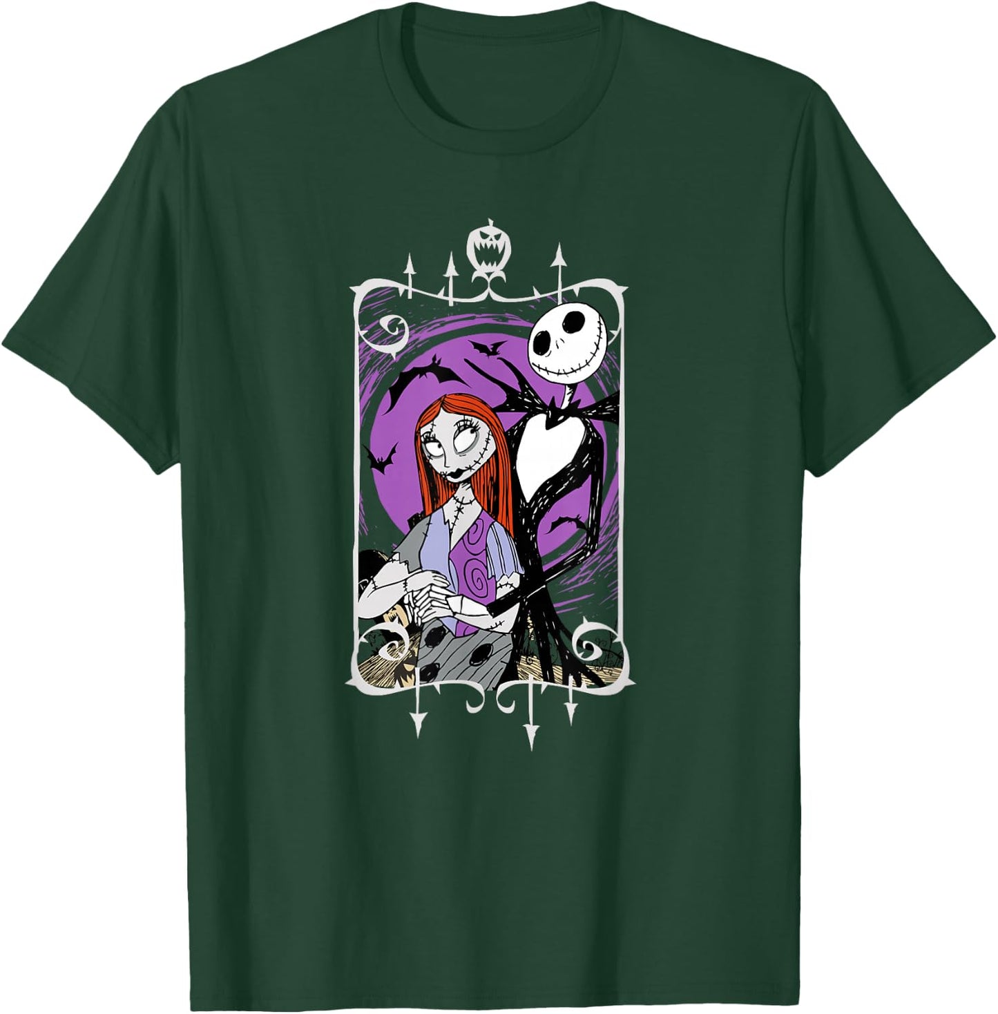 Disney - Nightmare Before Christmas Jack and Sally T-Shirt - T-Shirt | Forest