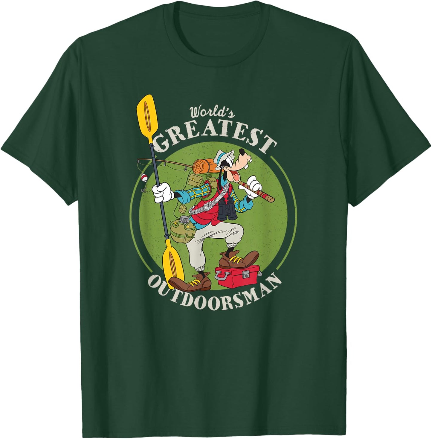 Disney Goofy Outdoorsman Father's Day T-Shirt - T-Shirt | Forest
