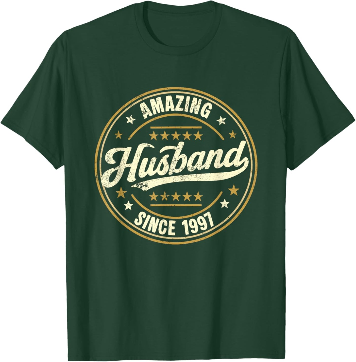 Retro Proud Amazing Husband Since 1997 29th Anniversary T-Shirt - T-Shirt | Forest
