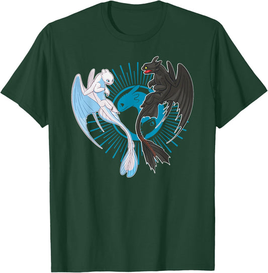 How to Train Your Dragon 3 Dragon Family T-Shirt - T-Shirt | Forest