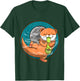 Otter Space Bong Funny Sea Animal Smoking Weed Galaxy T-Shirt - T-Shirt | Forest