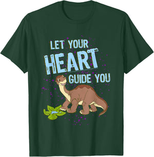 Land Before Time Littlefoot Let Your Heart Guide You T-Shirt - T-Shirt | Forest