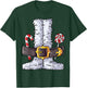 Santa Claus Costume Christmas Boys Kids Men Xmas Holiday T-Shirt - T-Shirt | Forest