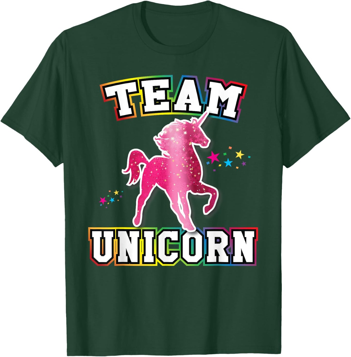 Team Unicorn T-Shirt - T-Shirt | Forest