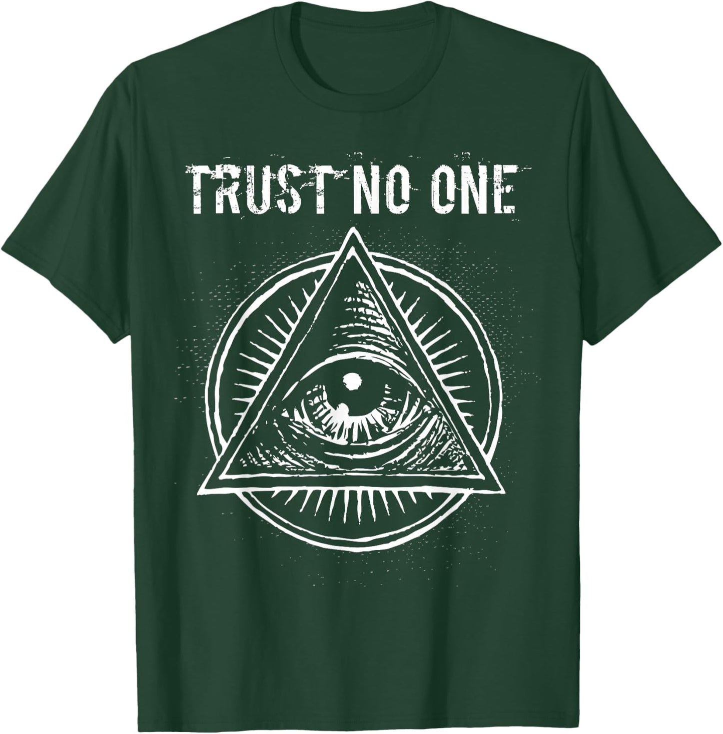 Illuminati Clothing Trust No One Shirt All Seeing Eye T-Shirt - T-Shirt | Forest