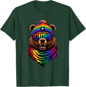Vintage Cubs Last Name Pride Cubss Namee American Style T-Shirt - T-Shirt | Forest