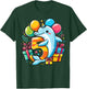 Kids Dolphin Theme fifth Bday Party 5th Dolphin Birthday T-Shirt - T-Shirt | Forest