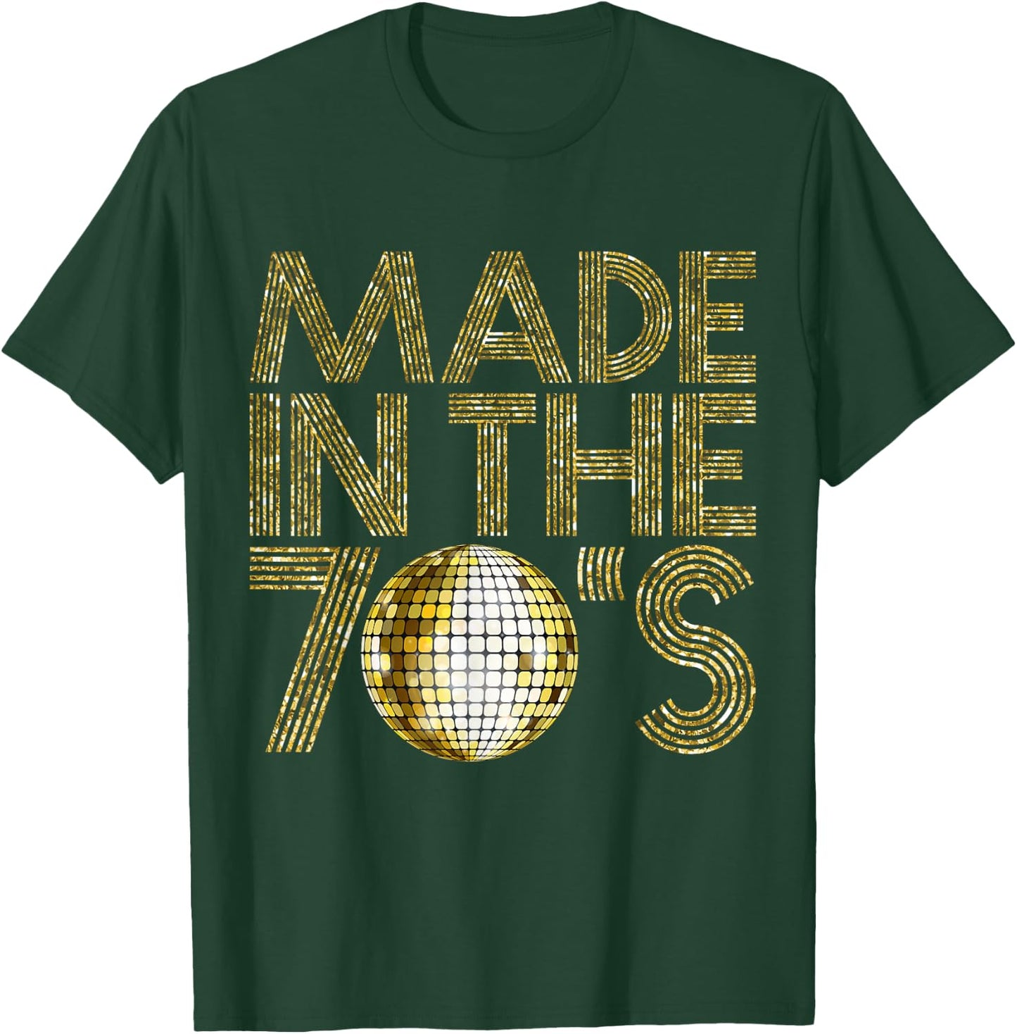 Made In The 70s Seventies 1979 Retro Disco 40 Years T-Shirt - T-Shirt | Forest