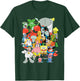 Spongebob Squarepants Cast of Characters T-Shirt - T-Shirt | Forest