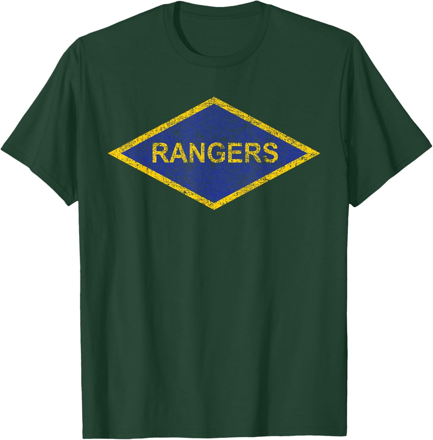 American Marauder: Ranger Diamond WWII Insignia T-Shirt - T-Shirt | Forest