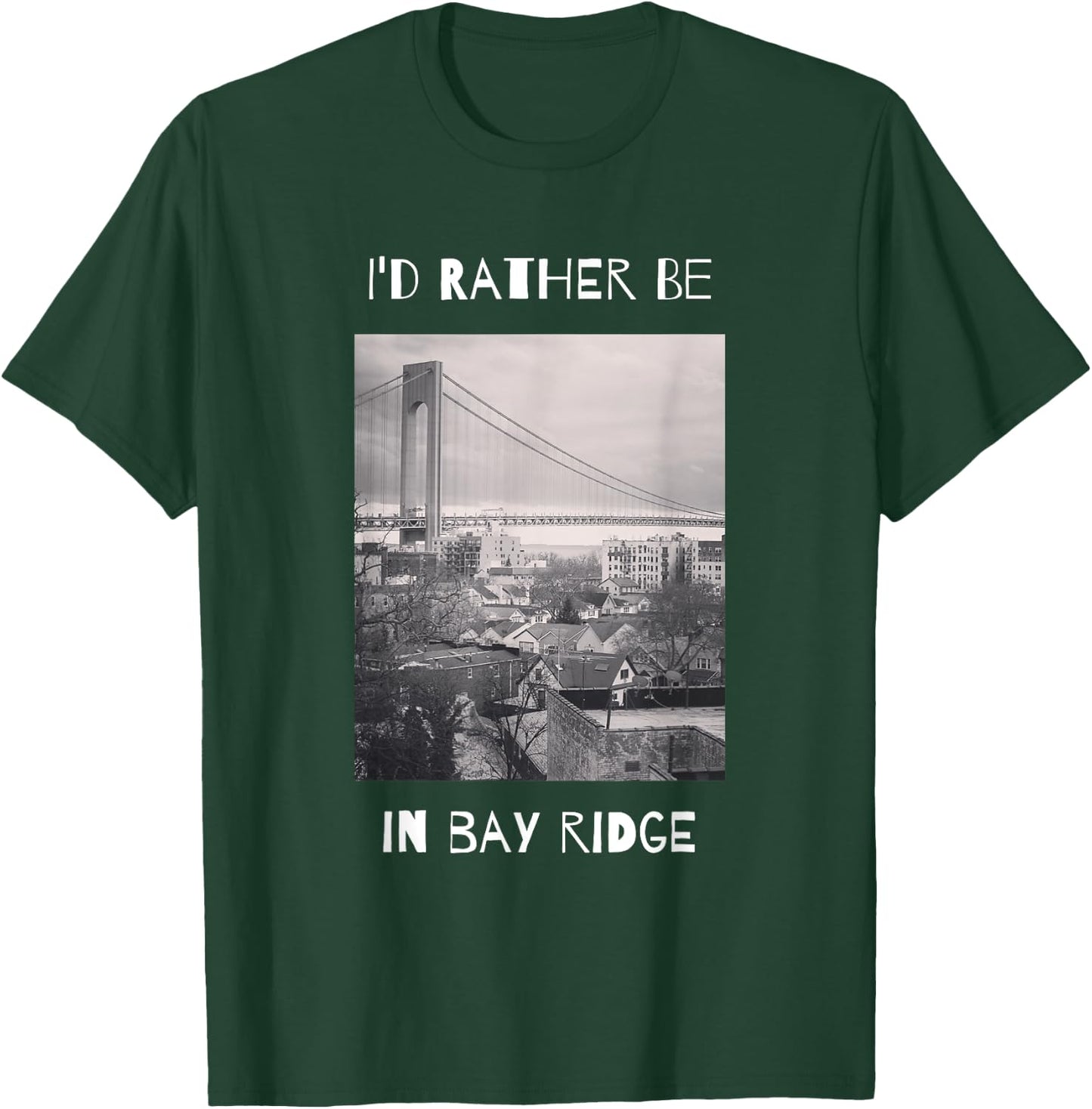 Bay Ridge Brooklyn T-Shirt - T-Shirt | Forest