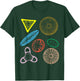 Colorful Diatoms Beautiful Science T-Shirt - T-Shirt | Forest