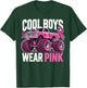Monster Truck Breast Cancer Awareness Cool Boys Wear Pink T-Shirt - T-Shirt | Forest