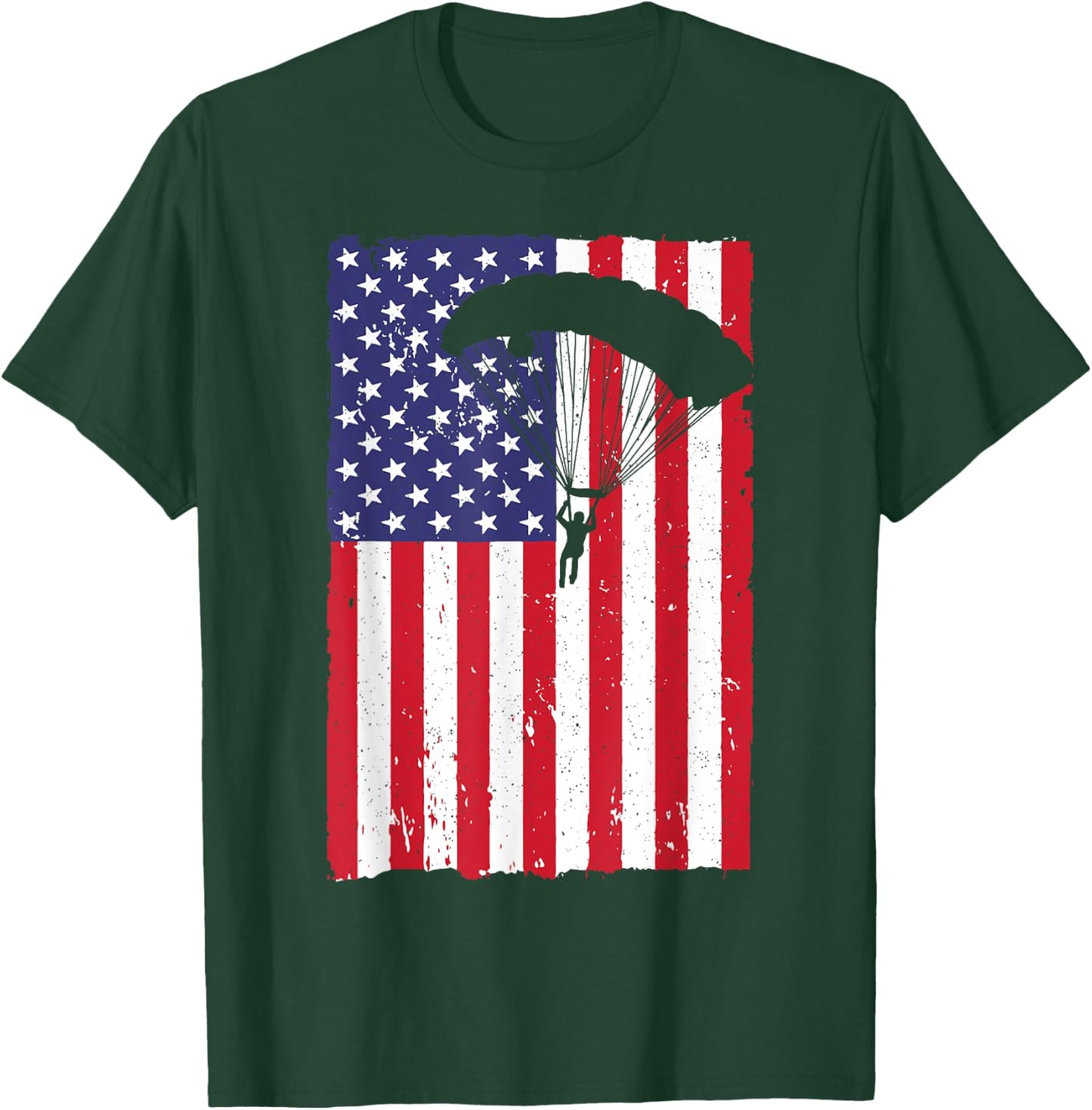 Best Skydiving Design Women Kids Skydiver Sky Diving T-Shirt - T-Shirt | Forest