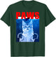 PAWS Funny Cat . Parody For Shark And Cat Lovers Women Kids T-Shirt - T-Shirt | Forest