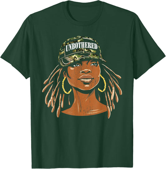 Sassy Black Woman Black History African American T-Shirt - T-Shirt | Forest