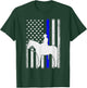 Police Officer Mounted Patrol Cops Law Enforcement T-Shirt - T-Shirt | Forest