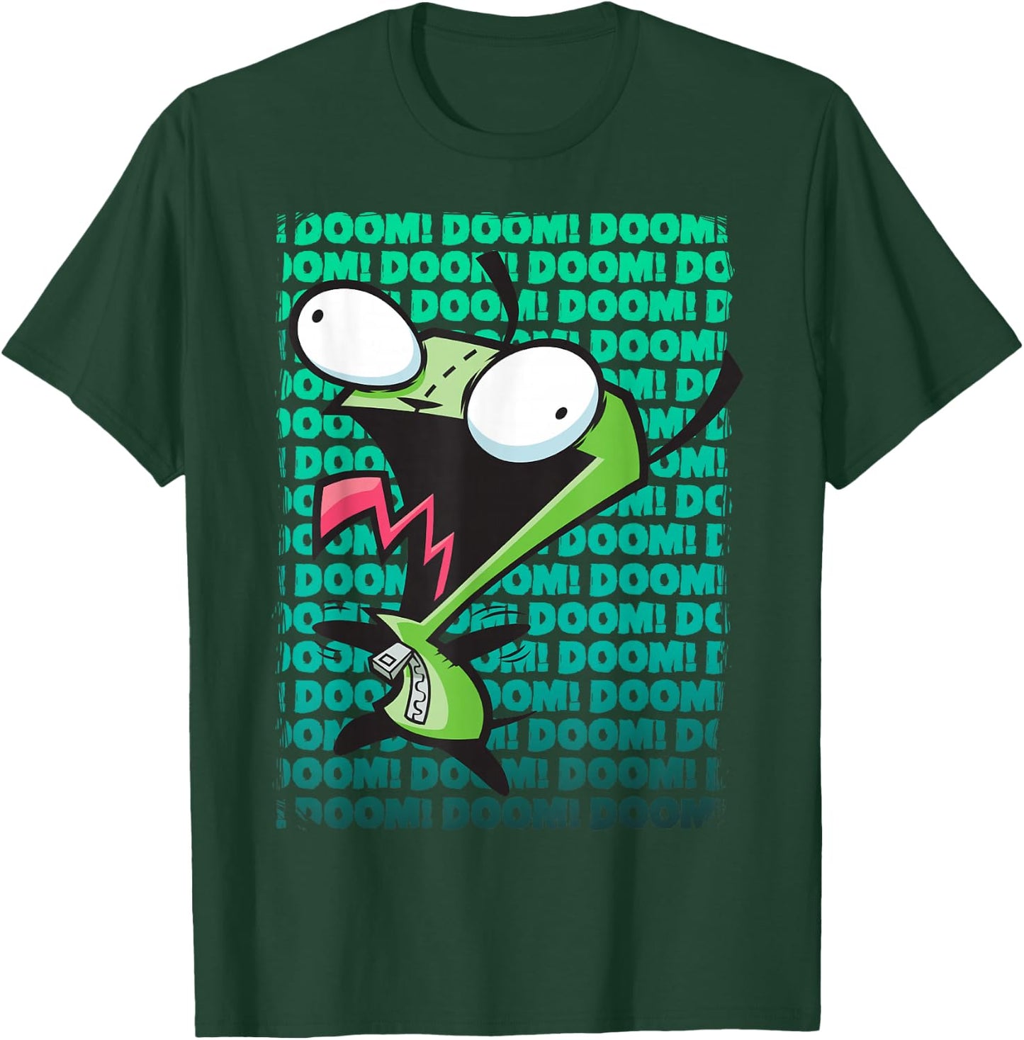Nickelodeon Invader Zim Gir Impending Doom Song Small T-Shirt - T-Shirt | Forest