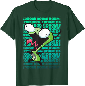 Nickelodeon Invader Zim Gir Impending Doom Song Small T-Shirt - T-Shirt | Forest