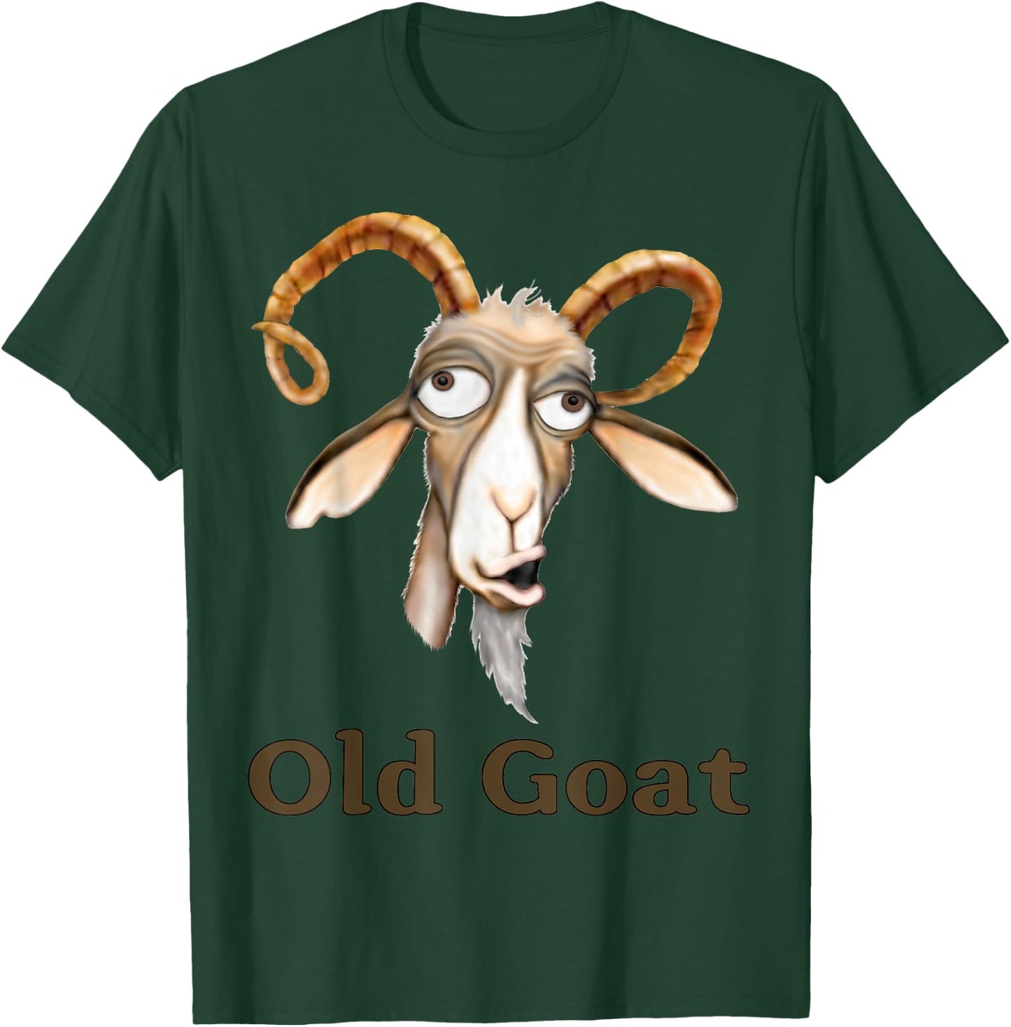 Funny Old Goat T-Shirt - T-Shirt | Forest