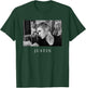 Official Justin Bieber Reflection Photo B&W T-Shirt - T-Shirt | Forest