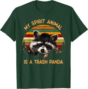 Vintage My Spirit Animal Is A Trash Panda T-Shirt - T-Shirt | Forest