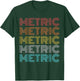 Retro Vintage Metric T-Shirt - T-Shirt | Forest