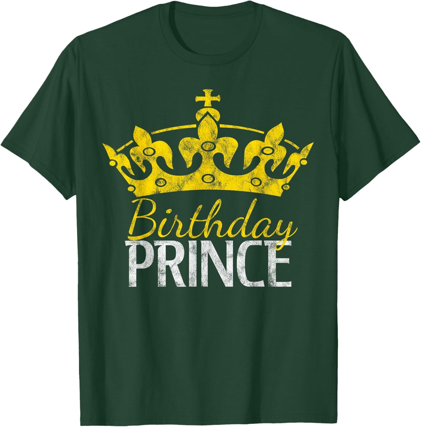 Birthday Prince - gift and boys T-Shirt - T-Shirt | Forest
